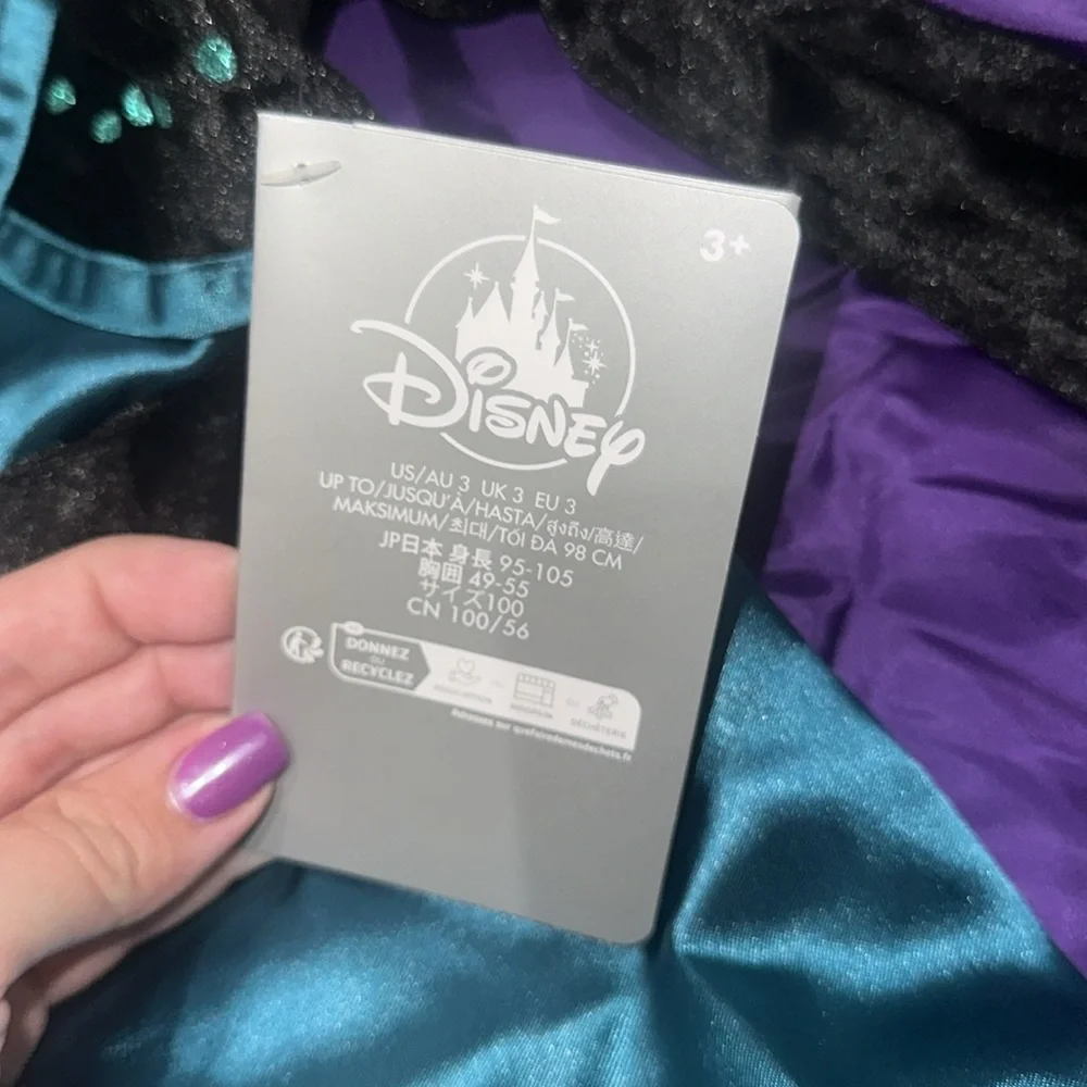 Walt Disney Wolrd Frozen 2 Princess Anna coronation Costume dress